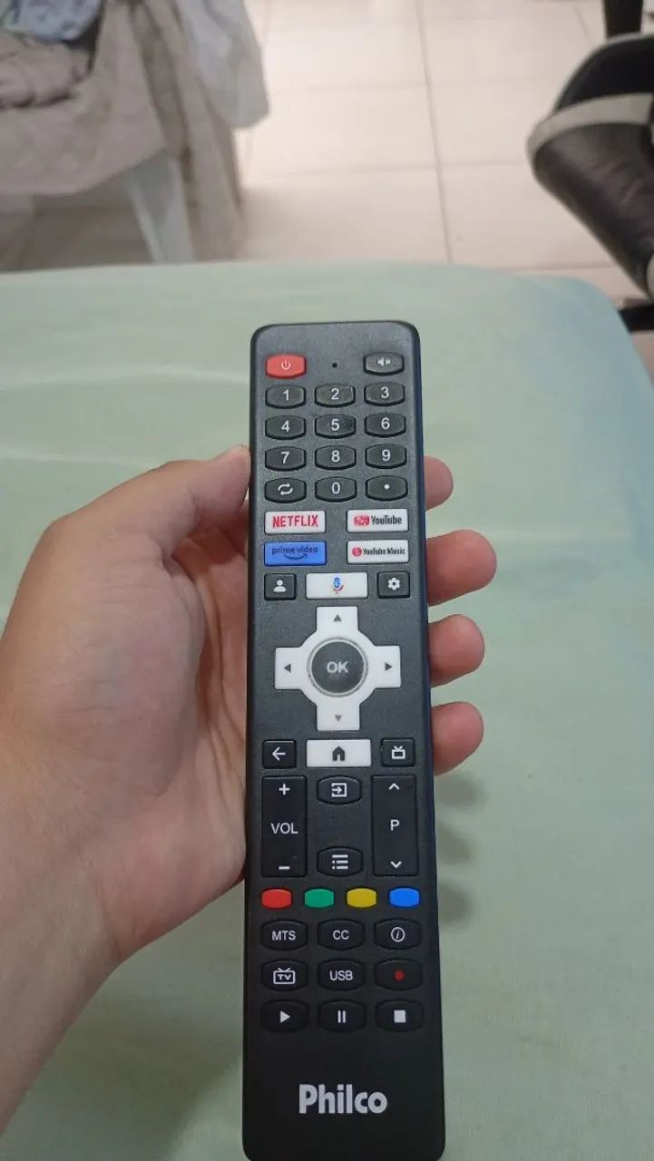 Smartv tv Philco 60 polegadas com controle inteligente  - Foto 4