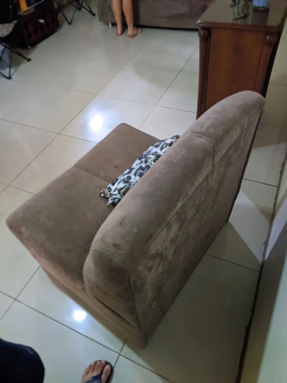 Sofá 3 Lugares + Módulo Individual 2 lugares | Muito Conservado - Foto 4