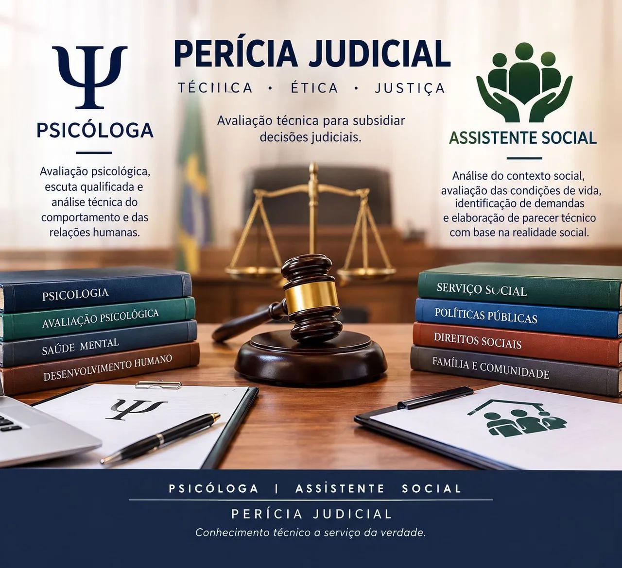 Pericia judicial diversas áreas para  TJCE e CJF