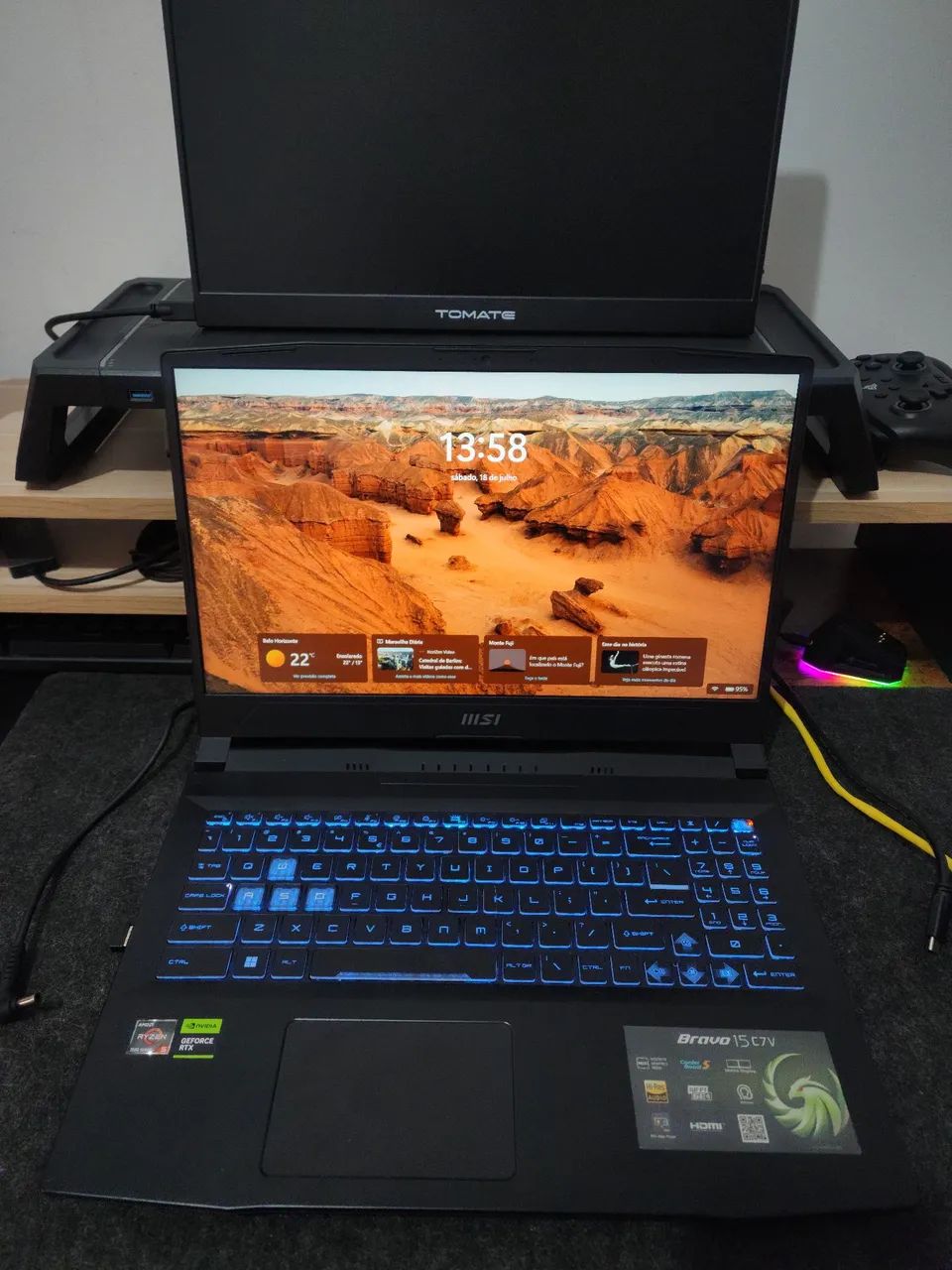 Notebook Gamer MSI Bravo 15C