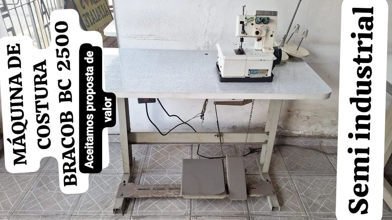 Maquina de costura BRACOB BC 2.500