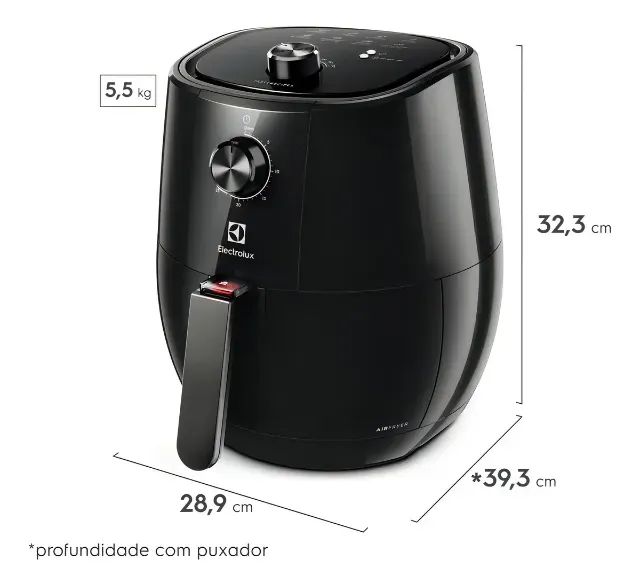 air fryer electrolux modelo eaf10 - Foto 5