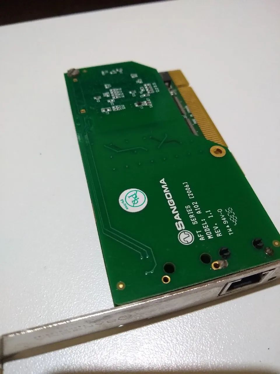Placa De Telefonia Digital Sangoma AFT A102 Dual E1 T1 PCI - Foto 2