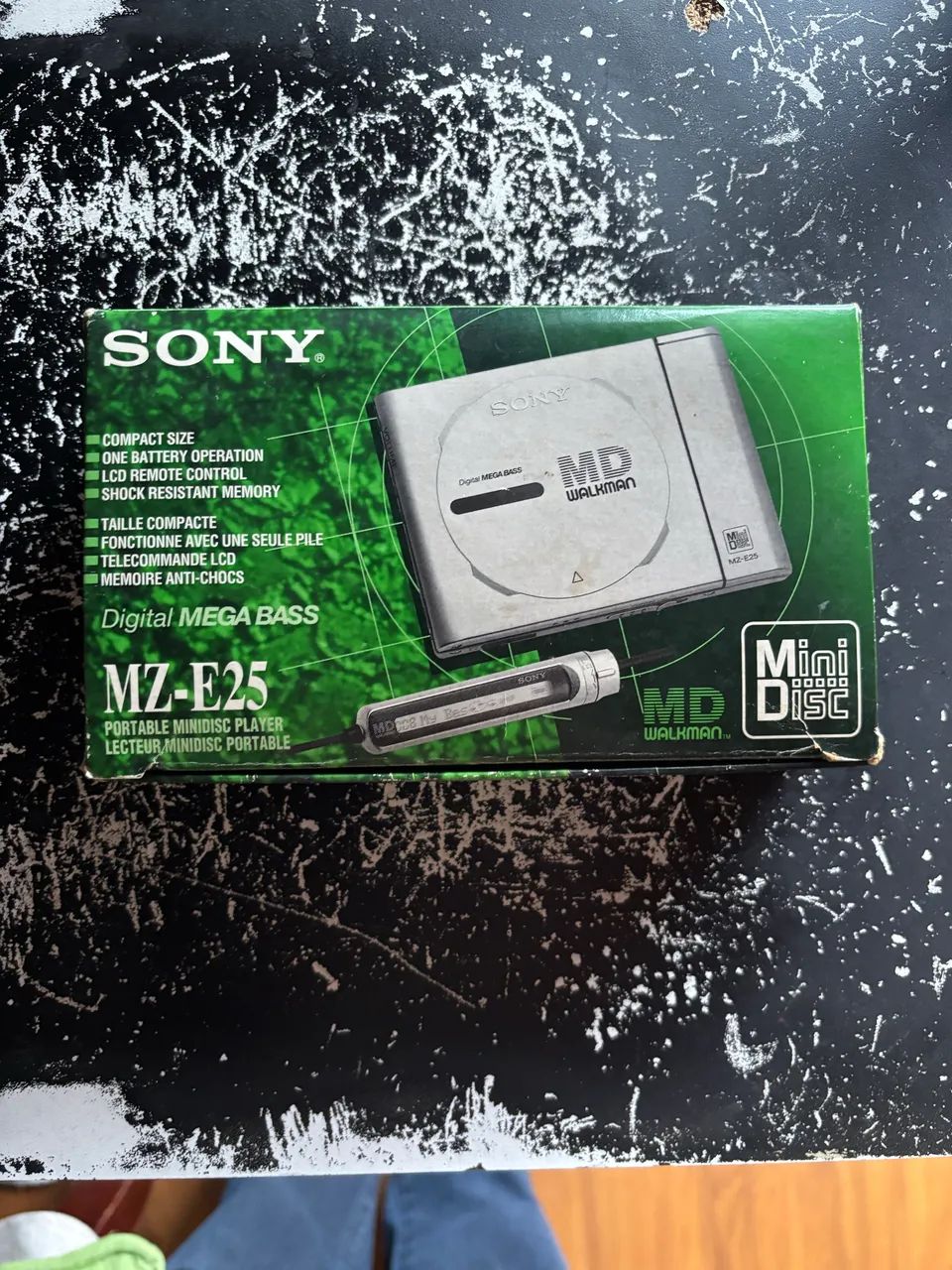 MD Mini Disc Player Sony MZ-E25 - Microfones e Gravadores