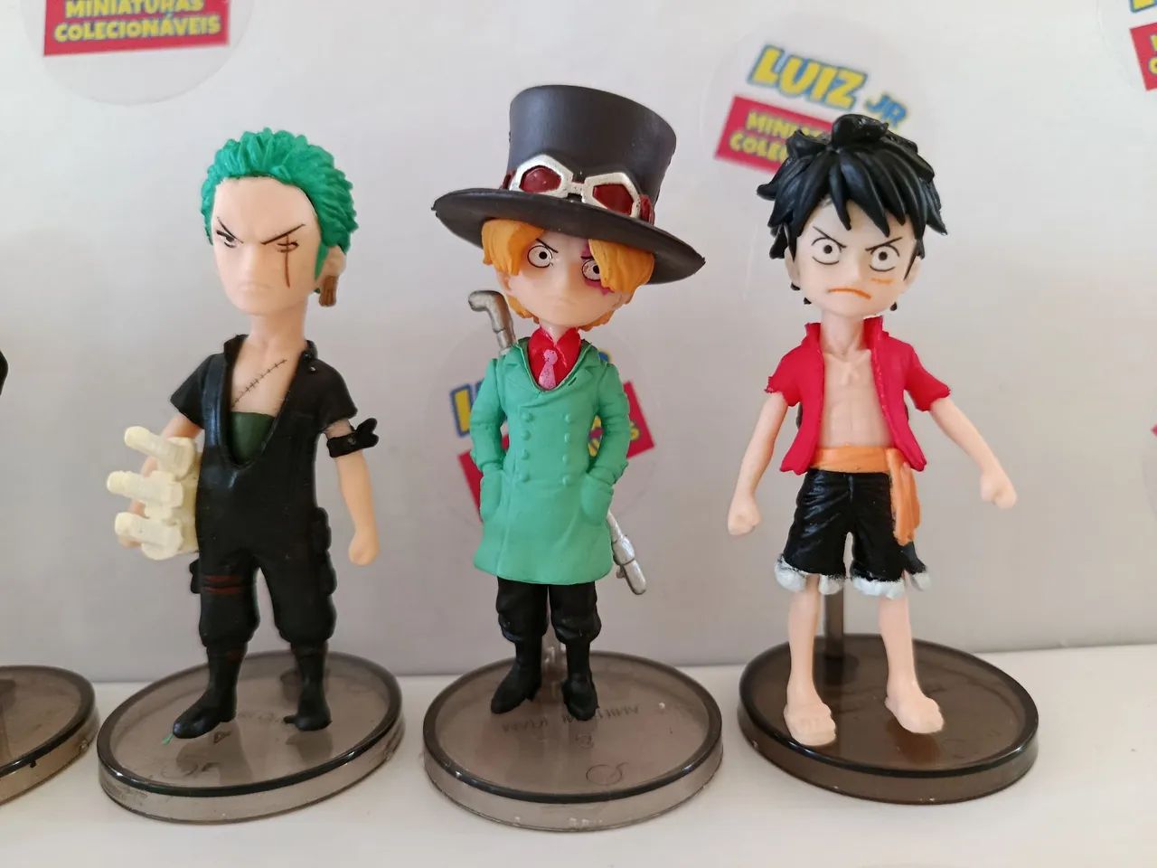 One Piece miniaturas - 6 unidades  - Foto 4