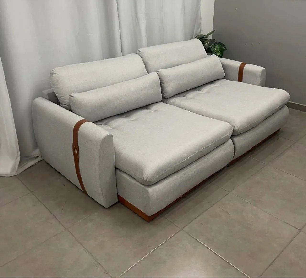 SOFÁ THEO LINHO VIRA CAMA  - Foto 2