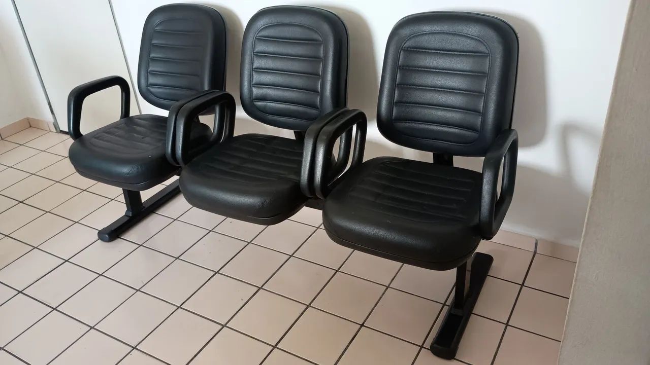 Kit Poltronas pretas