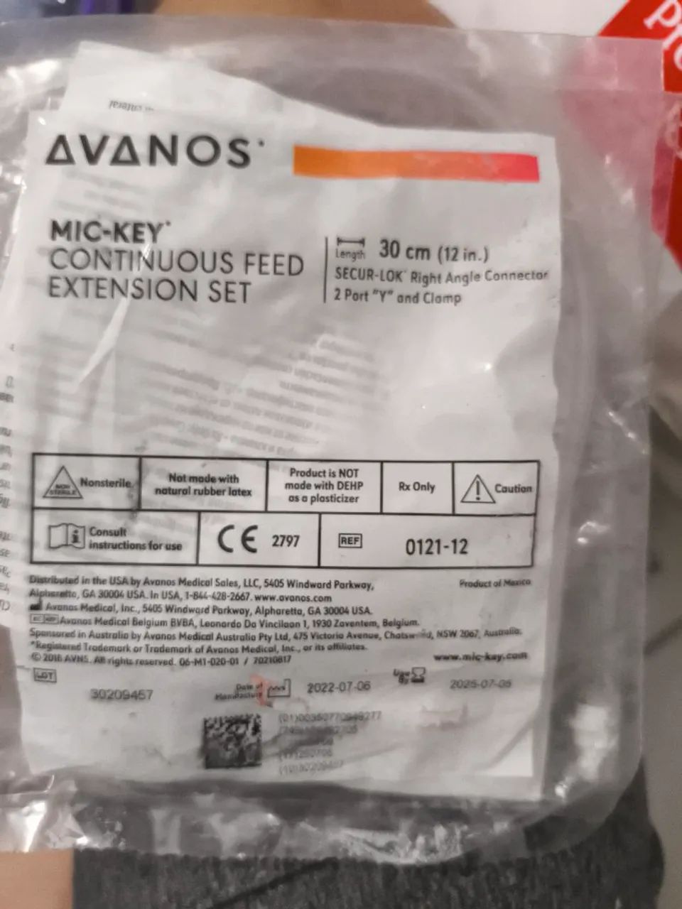 Sonda  de alimentação Mickey 