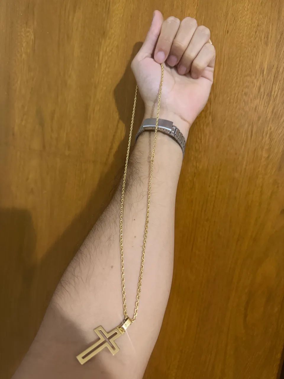 Corrente de ouro 18k cartier maciça - Foto 4