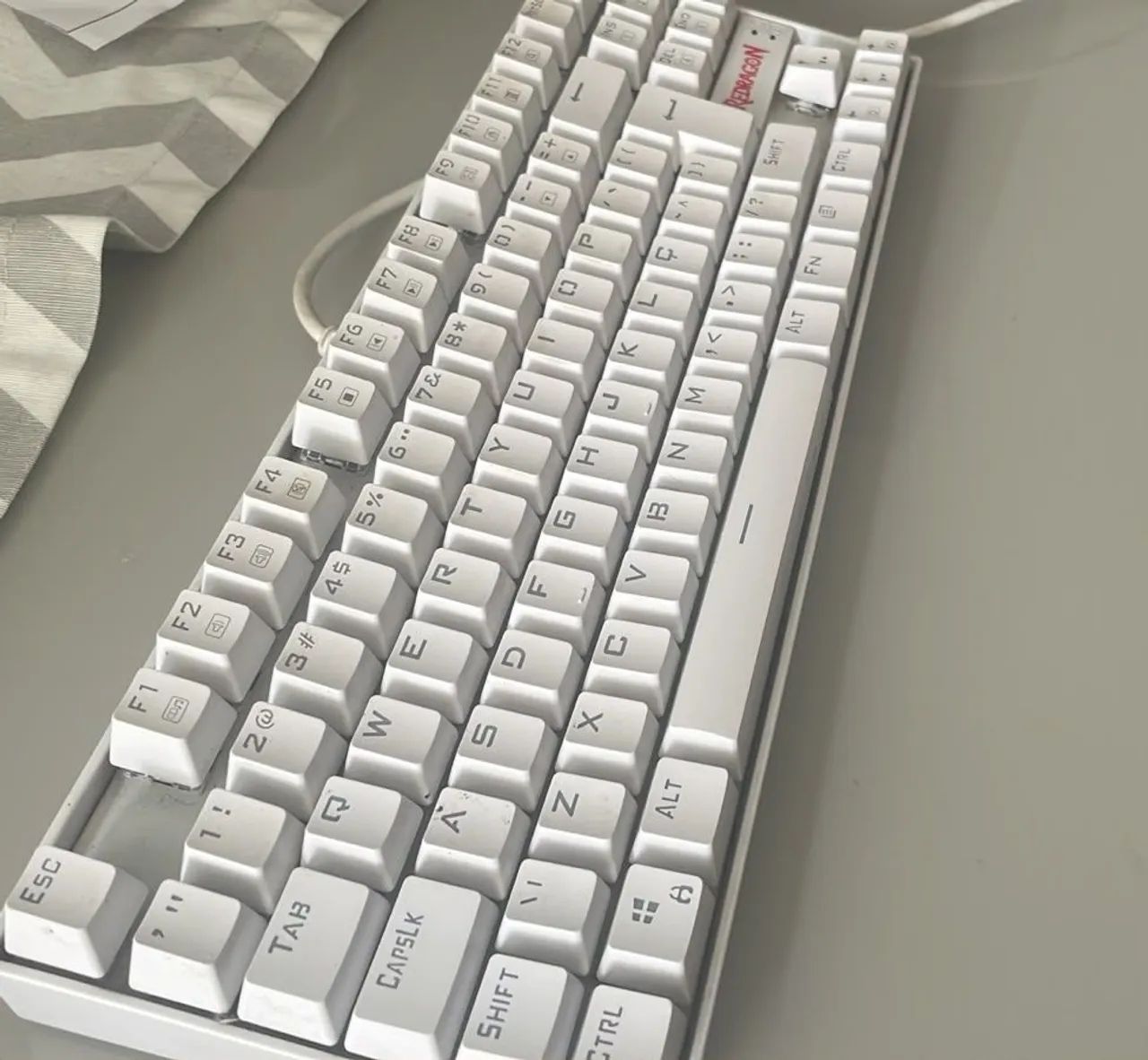 Redragon kumara lunar white - Foto 3