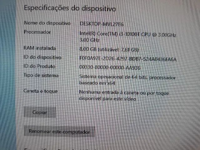 computador i3 de 10ª geração - Foto 3