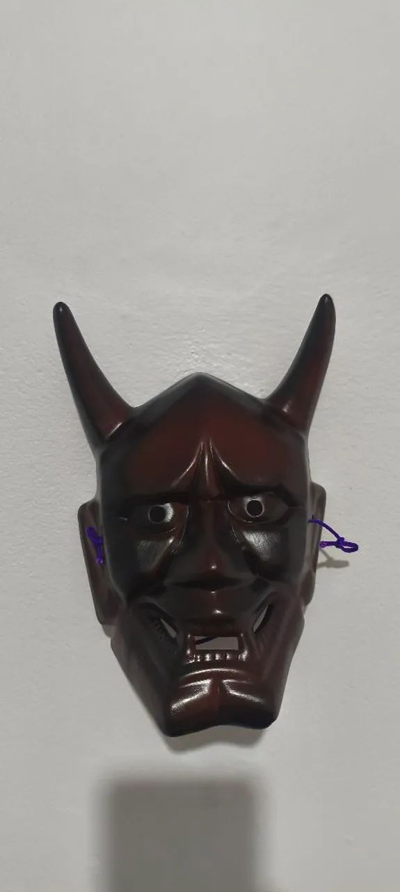 Máscara de cerâmica Hannya vinda do Japão nova - Foto 5