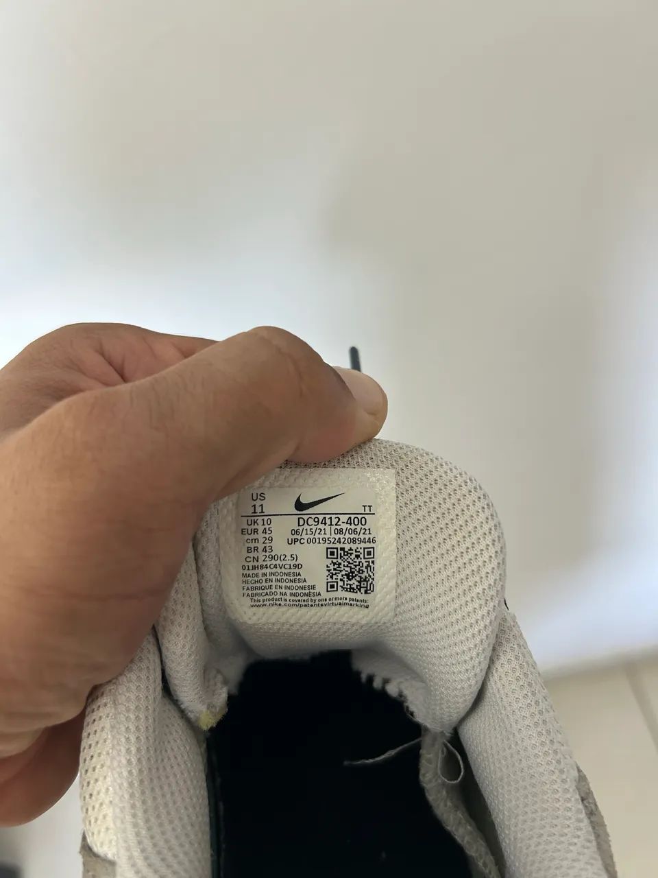 Tênis Nike Air Max 95 Azul Marinho e Cinza - Foto 3