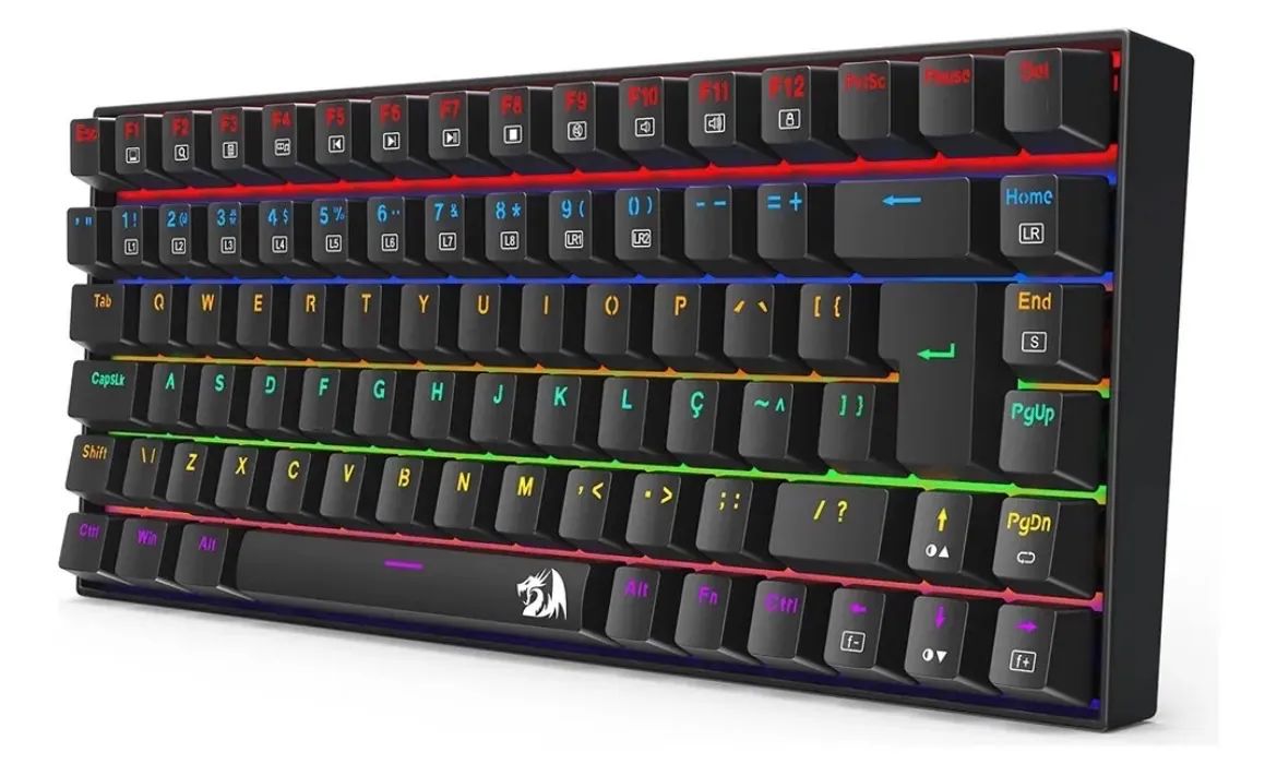 Teclado Gamer Mecânico Redragon Phantom