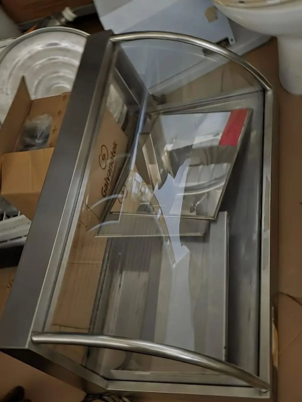 Vitrine quente com luz - Foto 2