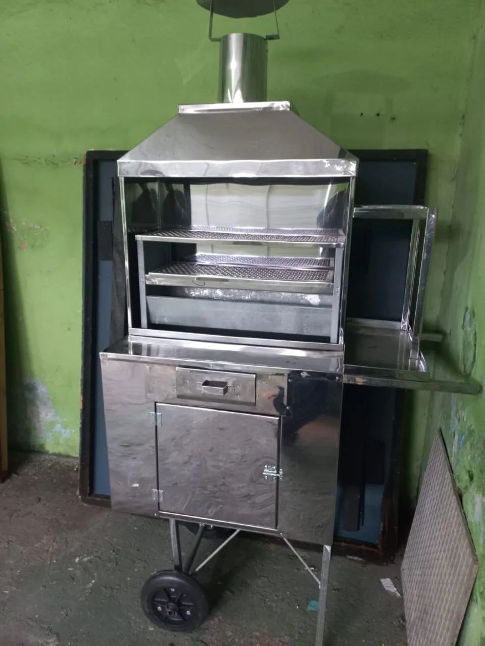 Carrinho de churrasco