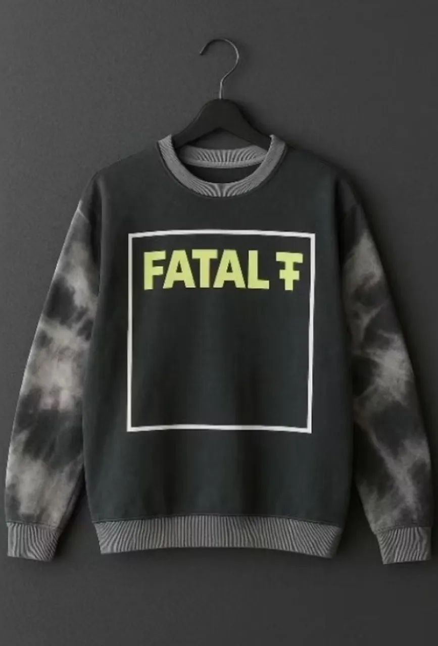 Moletom Fatal Masculino Cinza/Chumbo