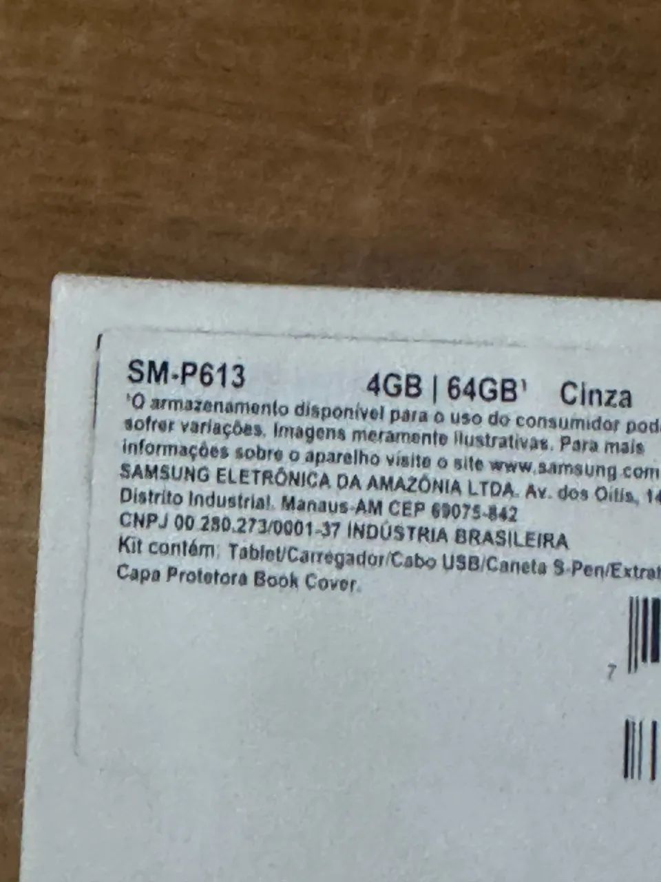 Samsung Galaxy Tab S6 Lite SM-P613