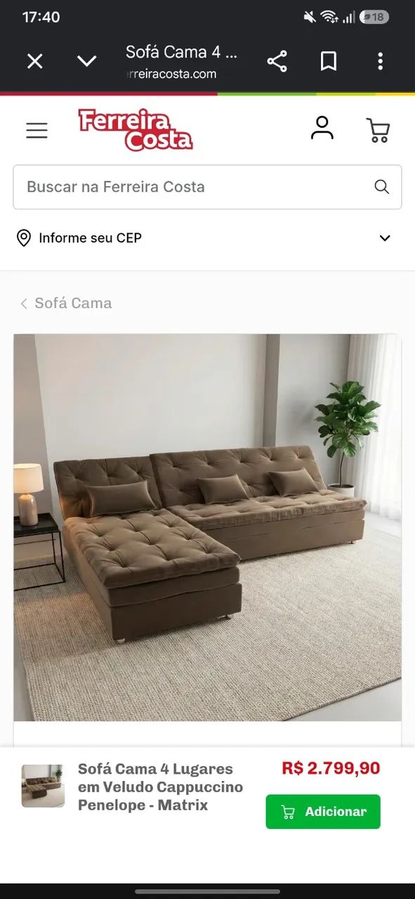 Sofá lindíssimo  - Foto 5
