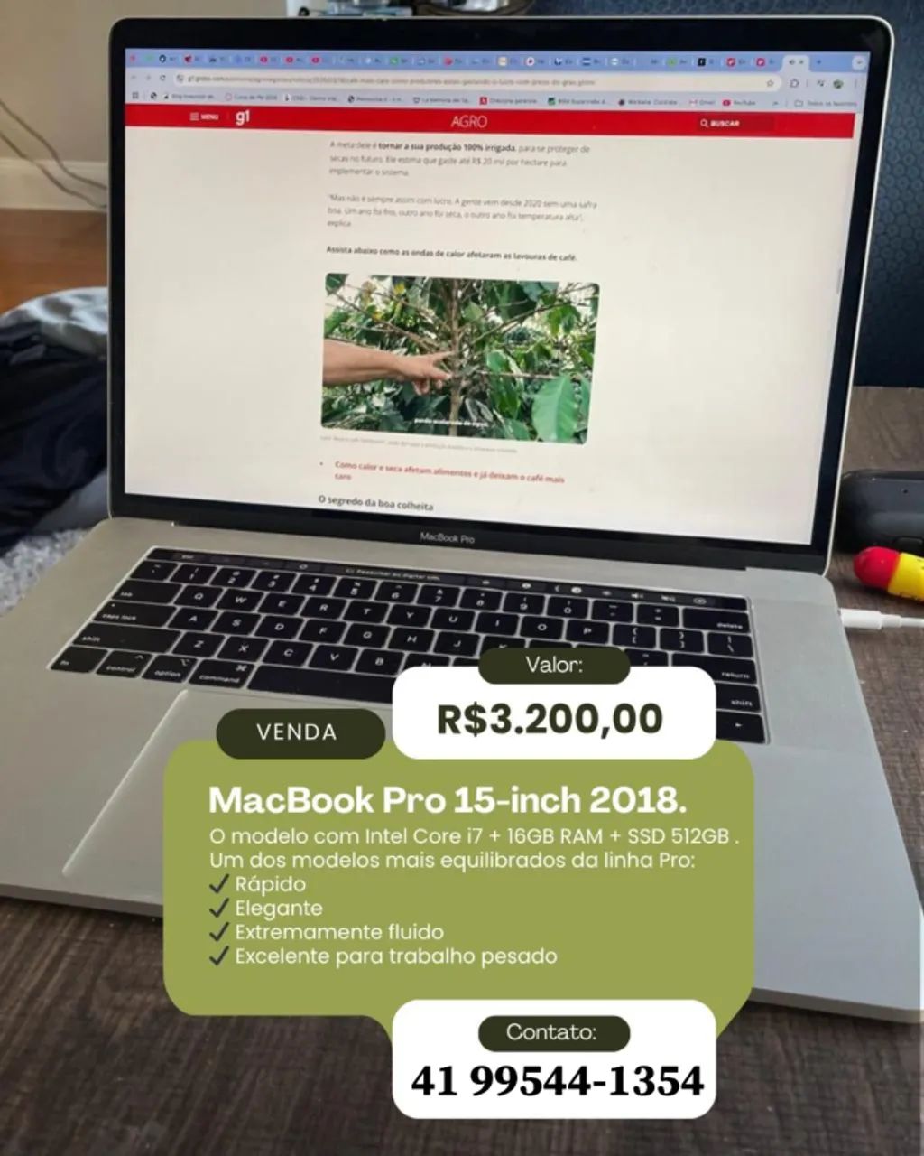 MacBook Pro 15-inch 2018 - Notebooks - Centro, Curitiba 1503571722