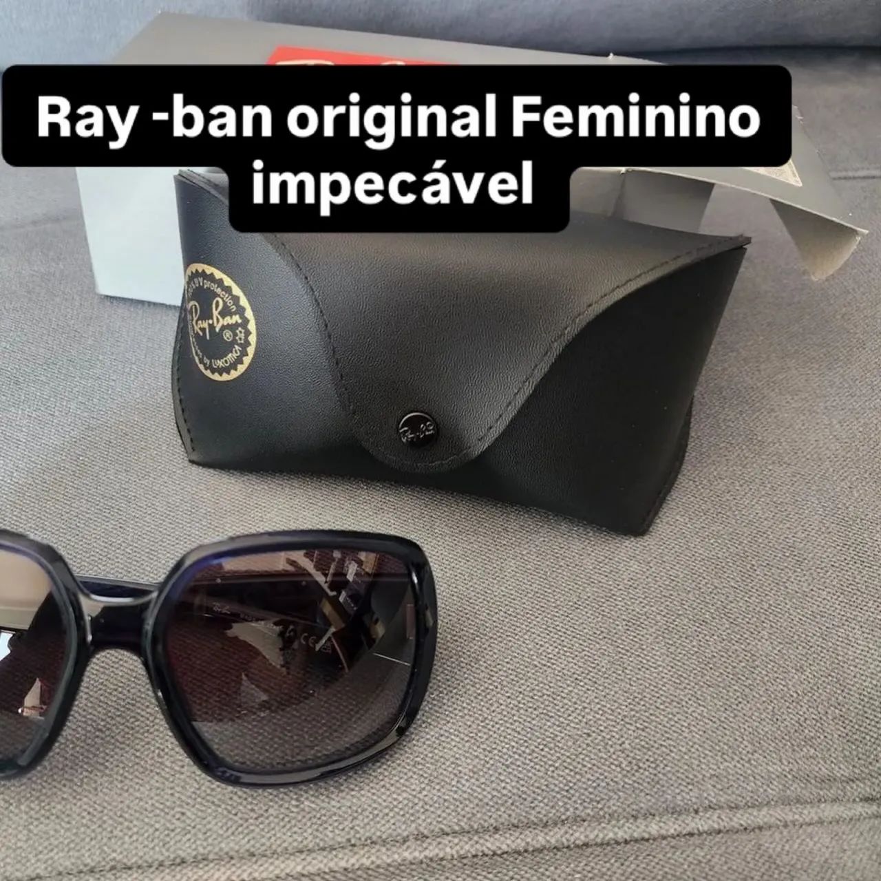 Ray-ban feminino impecável original seminovo impecável  - Foto 2