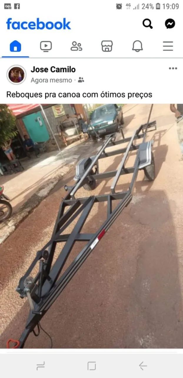 Carreta pra canoa - Foto 3
