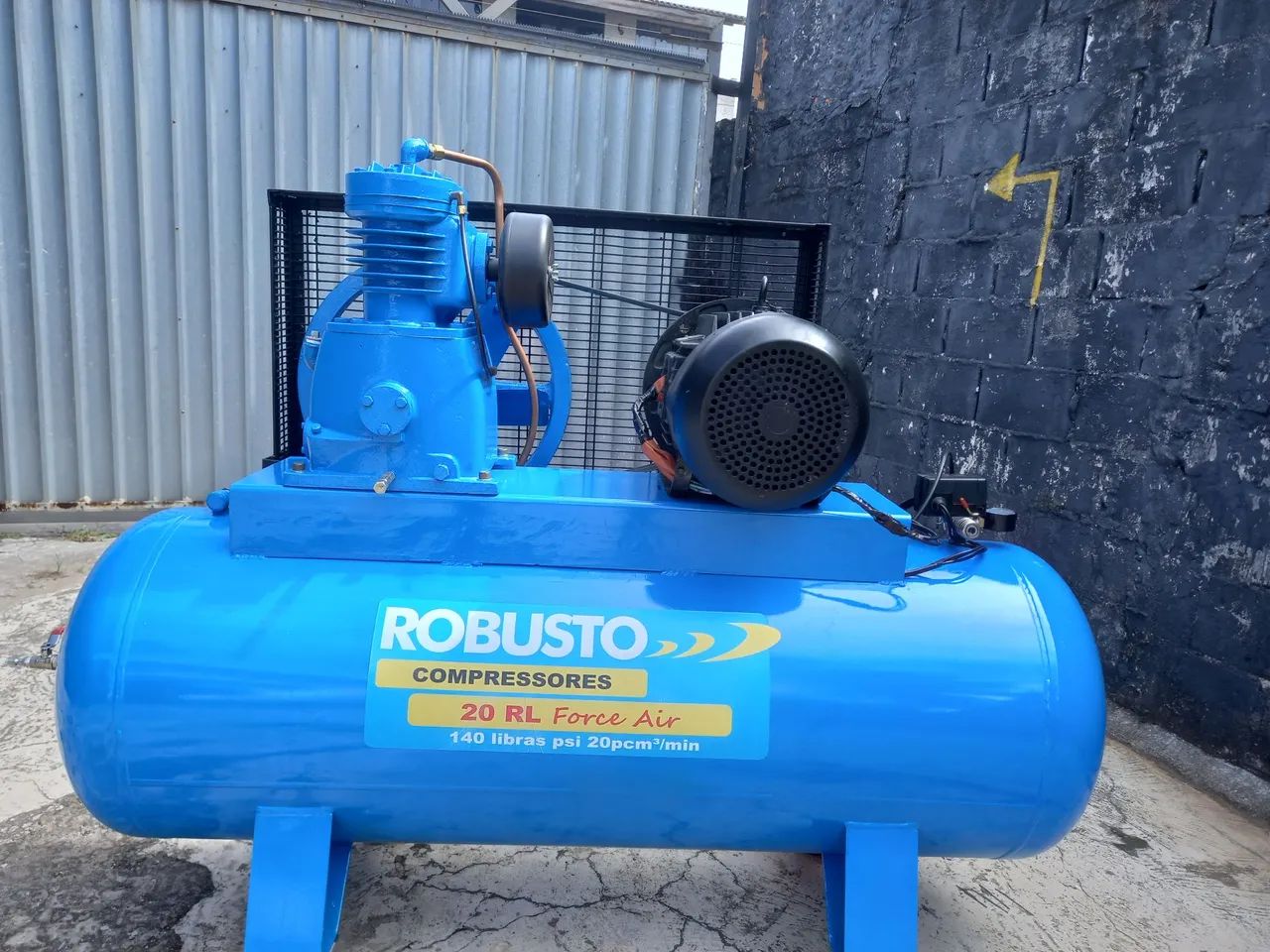 Compressor de 20 pes 200 litros - Foto 3