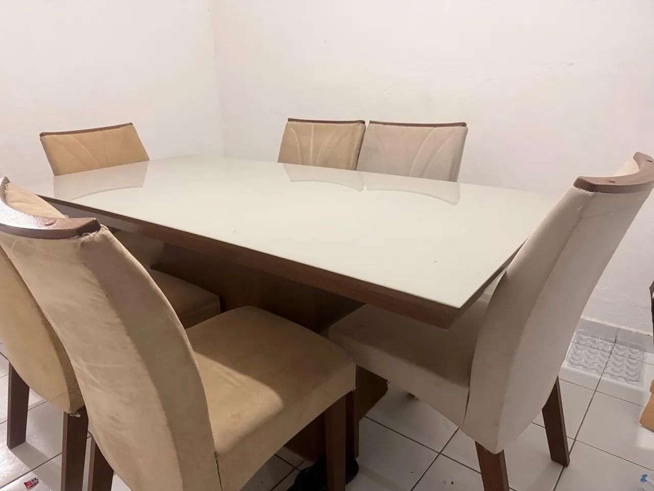 Mesa de Seis Lugares Semi Nova - Foto 5