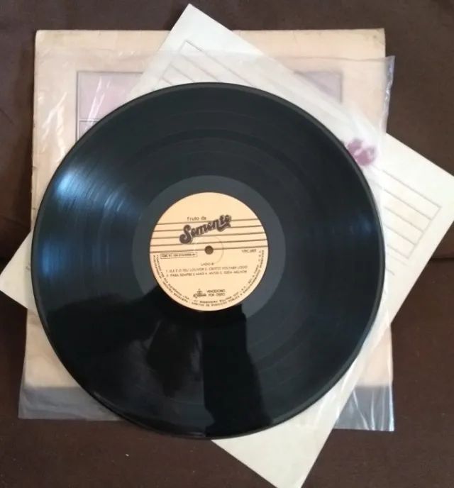Lp Disco de Vinil Gospel Evangélico Grupo Semente - Fruto Da Semente - raro - Foto 3