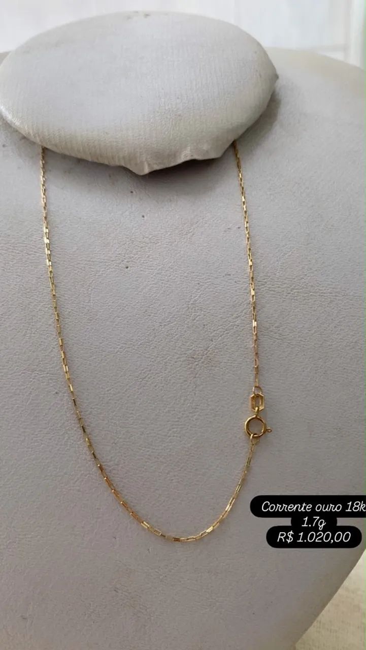 CORRENTES EM OURO 18k - Foto 3