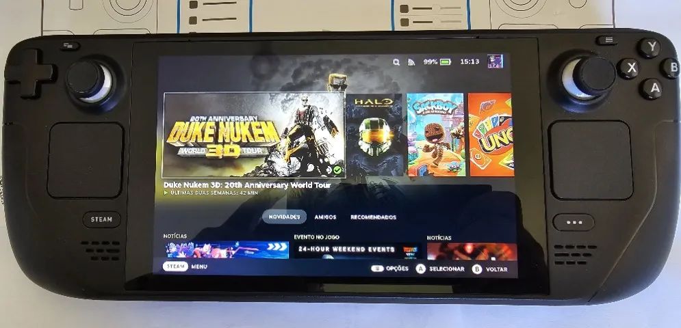 Steam Deck LCD 2TB* (1TB NVMe + 1TB MicroSD) + Docking Station