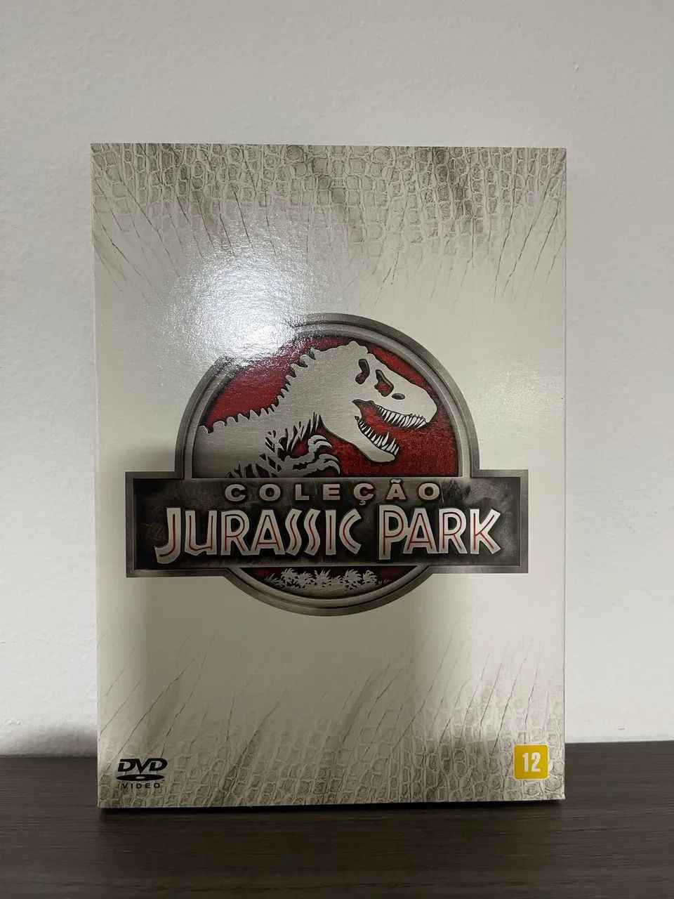 Box dvd jurassic park quadrilogia 