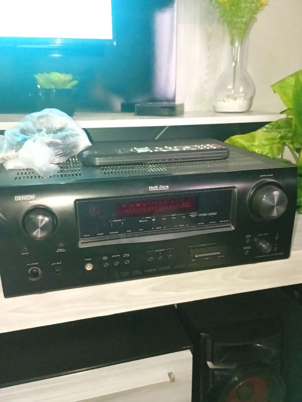 Vendo Receiver Denon Profissional AVR 1609 importado  - Foto 4