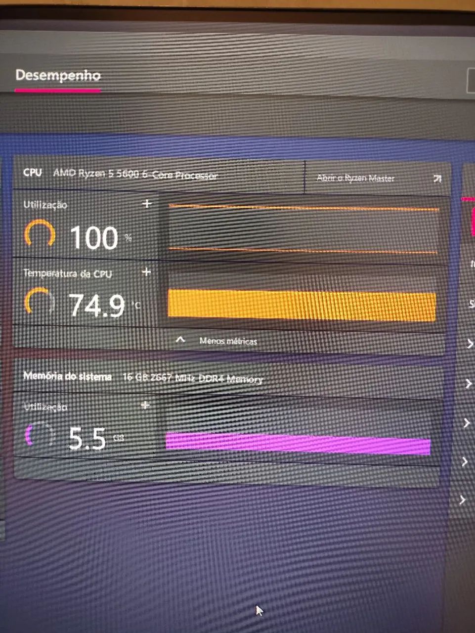 Computador Ryzen 5600 + RX580 - Foto 5