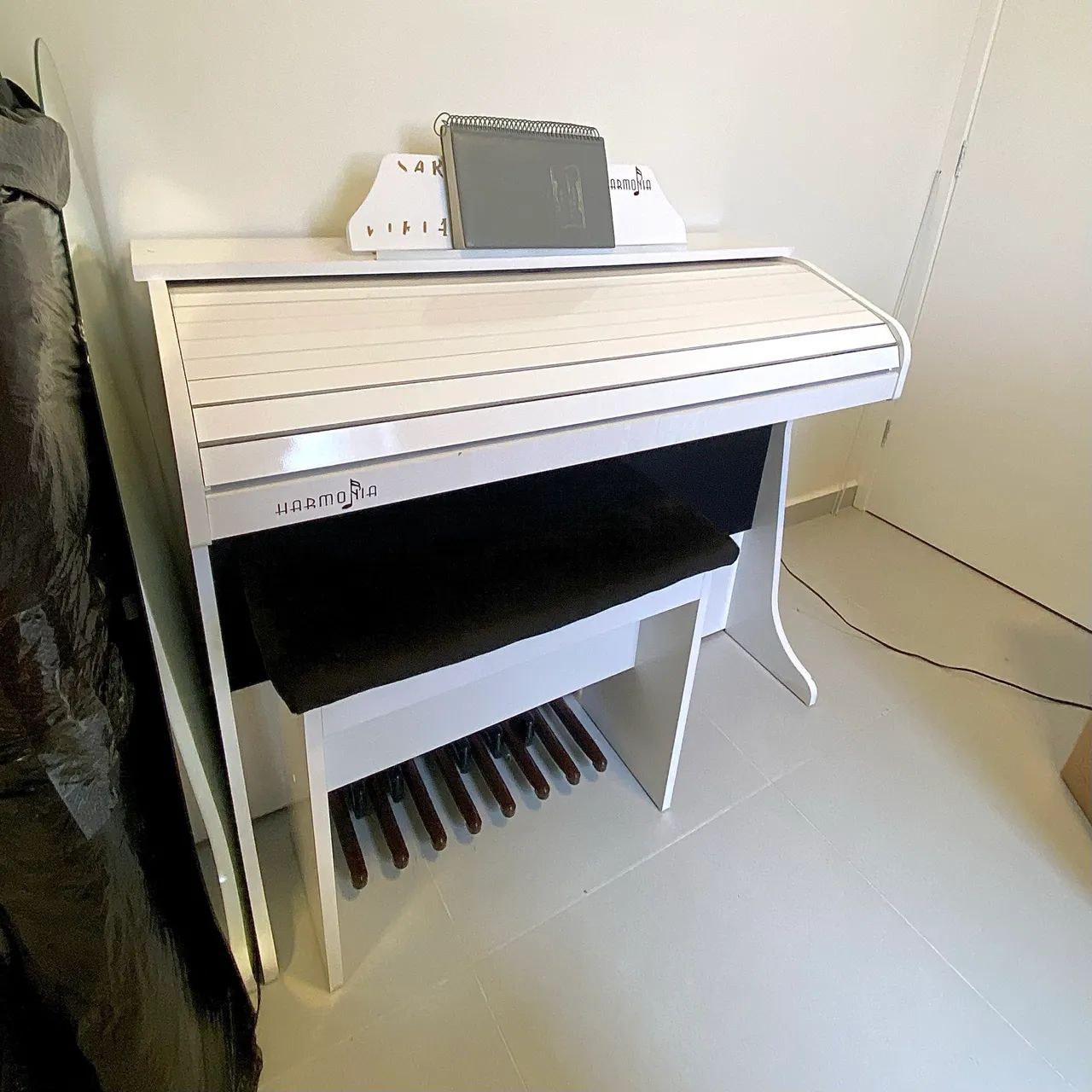 Órgão Eletrônico Harmonia Hs-50 Semi Novo - Foto 2