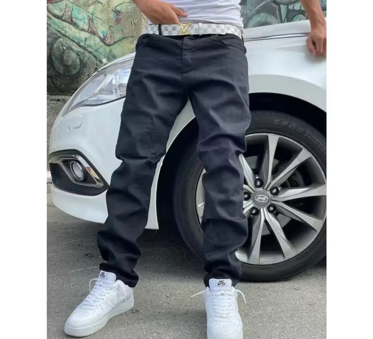 Calça jeans Oversized Masculino  - Foto 3