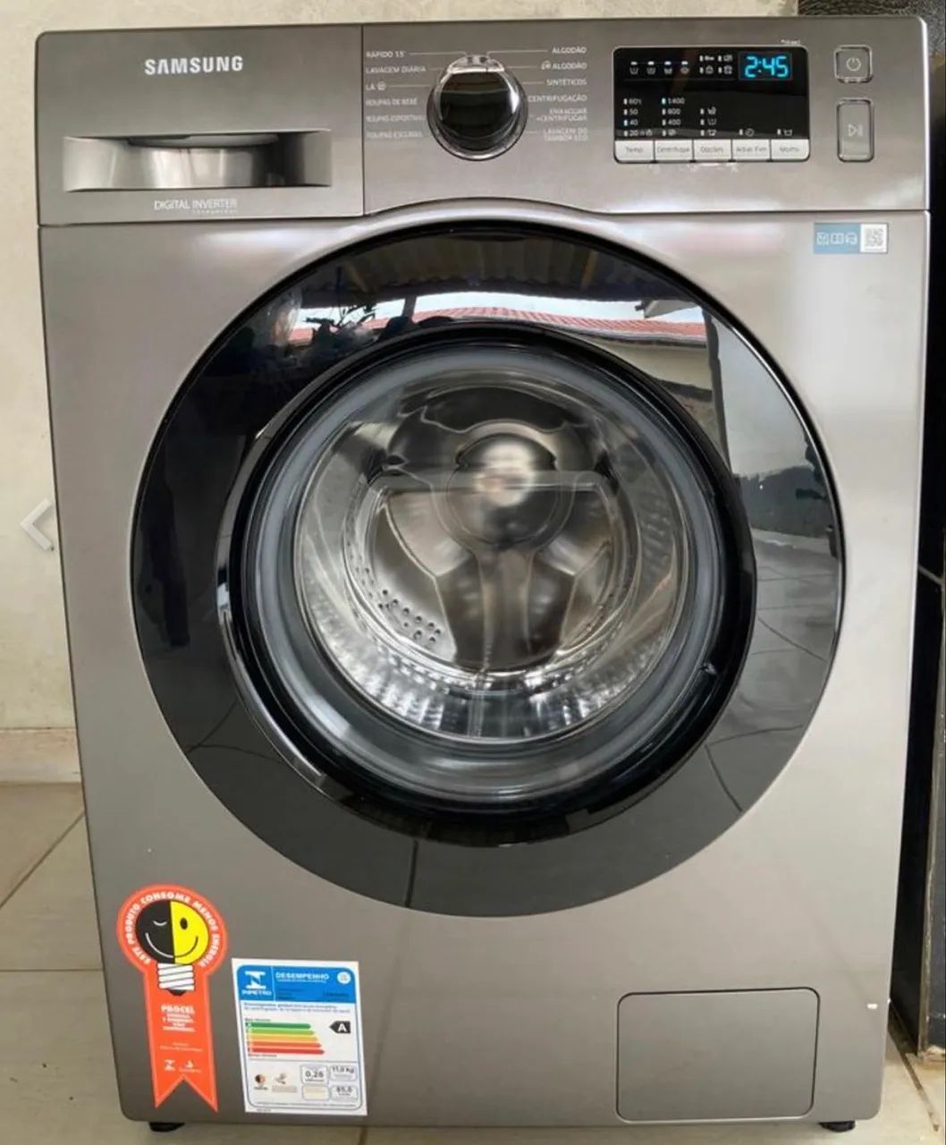 Máquina de Lavar Samsung inox Entrego Grátis 