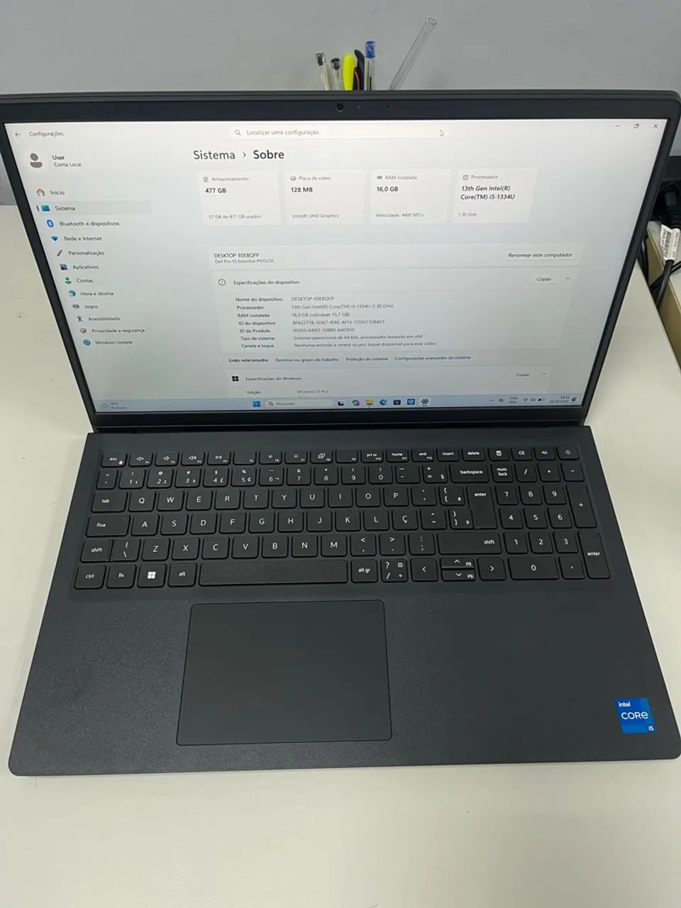 Notebook Dell i5 13Geração NOVO