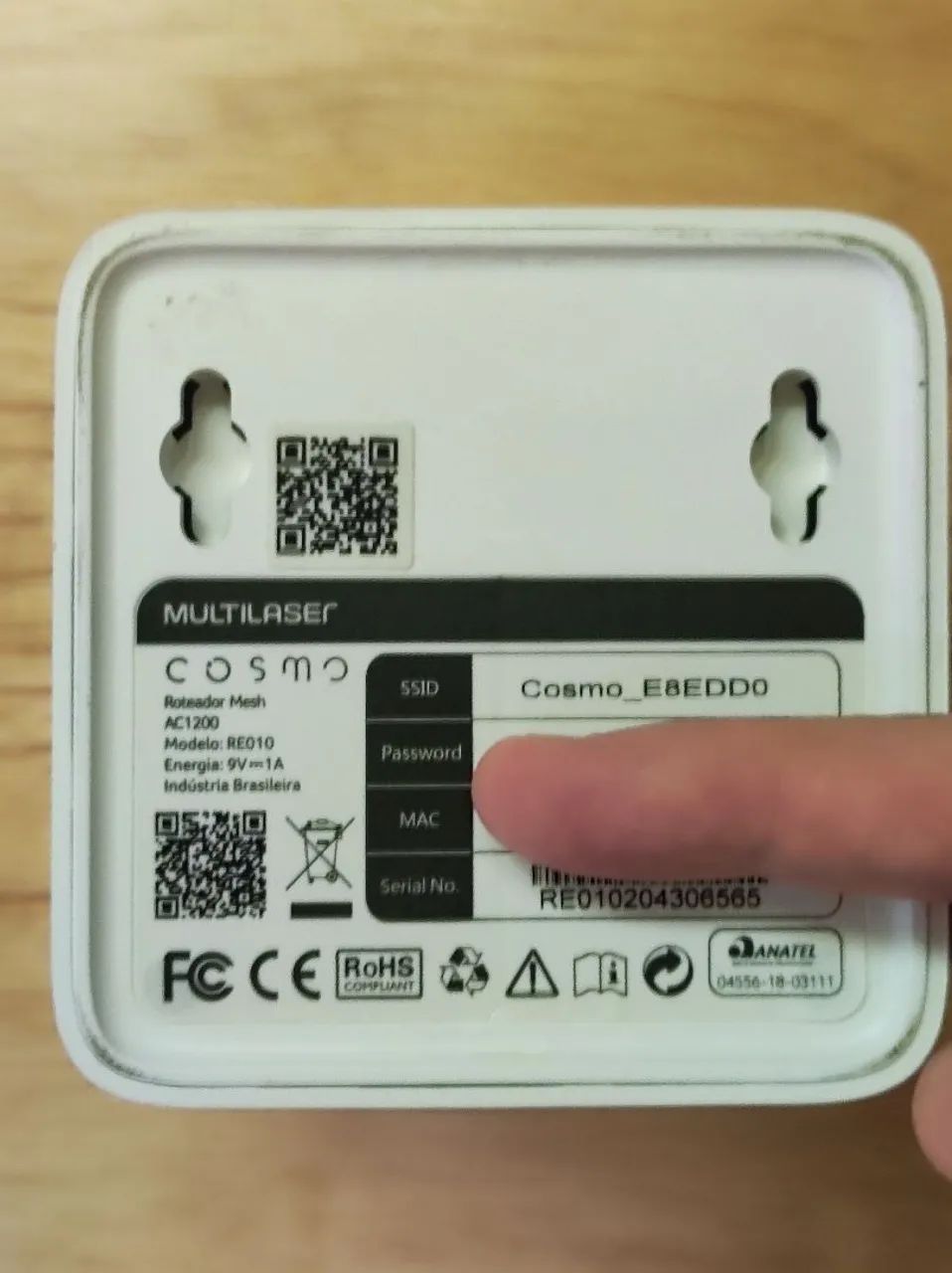 Kit 2 Roteador Multilaser Mesh Cosmo RE010: sinal na casa toda! - Foto 3