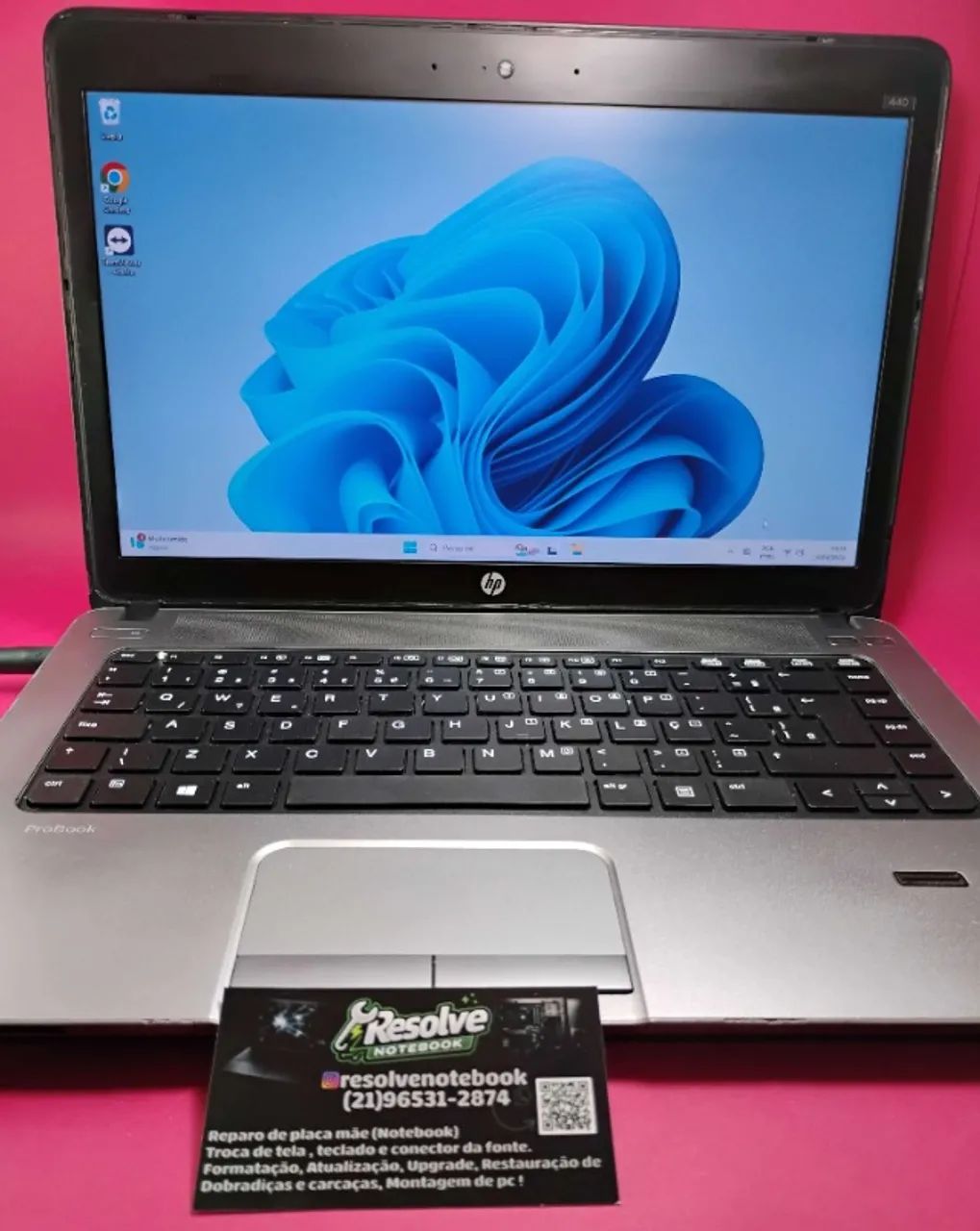 Notebook Corei5 6GB de RAM SSD 120GB