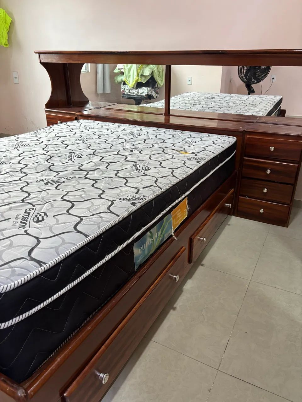 Cama de casal madeira maciça  - Foto 4
