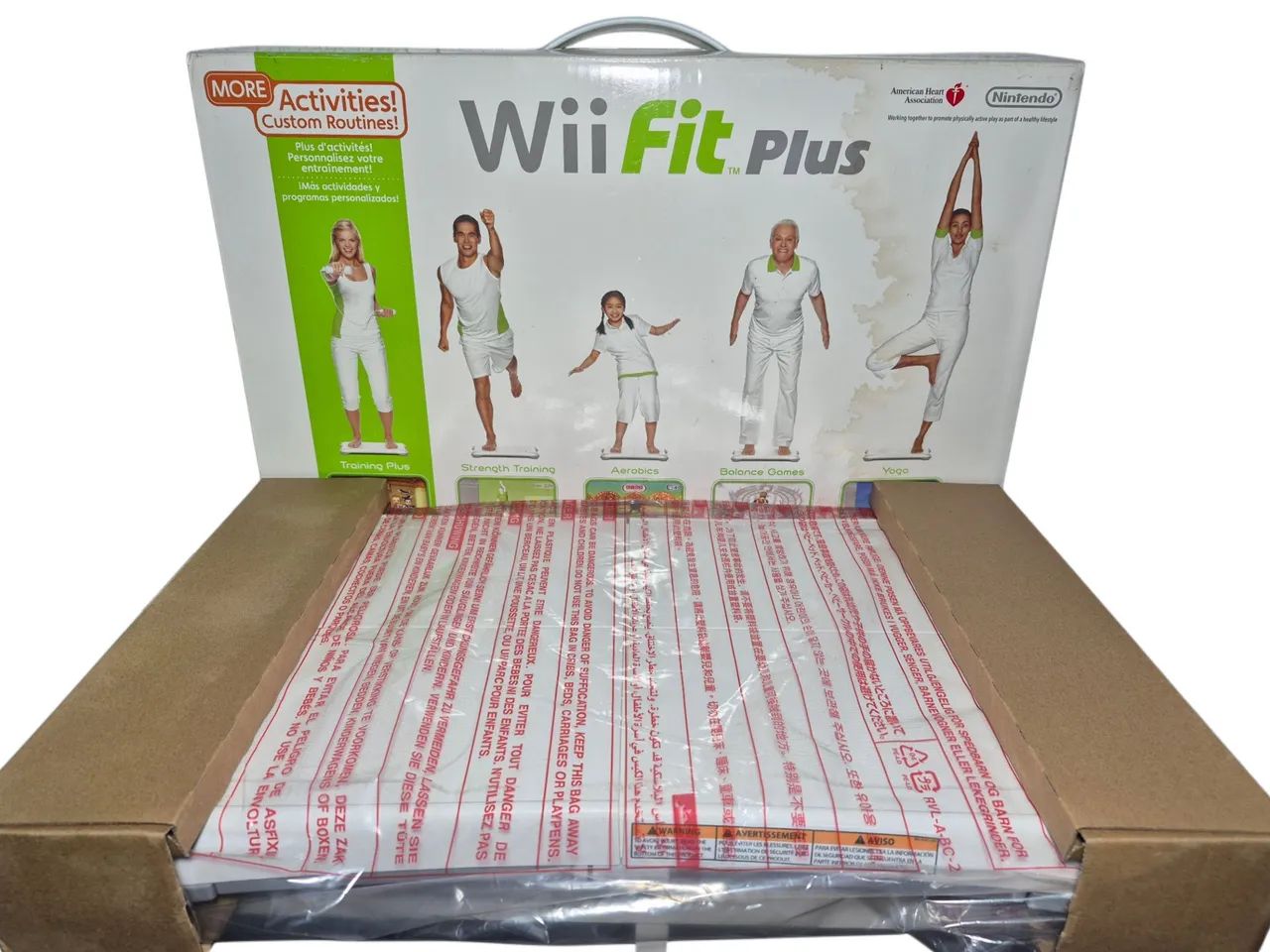 Wii fit Balança original - Wii fit plus - Completo na caixa