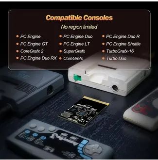 cartucho multi jogos turbo grafix, pc engine - Foto 4
