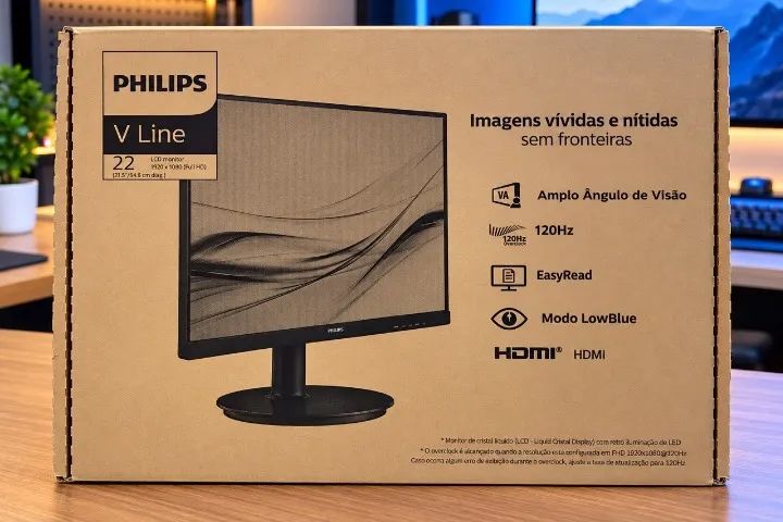 Monitor Philips 22" 120Hz 1ms - Foto 2
