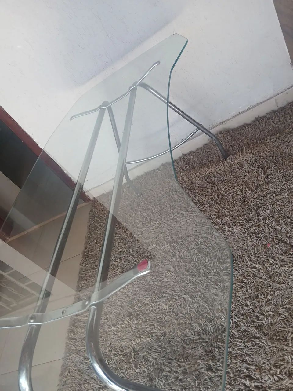 Mesa de vidro  escritório  - Foto 2