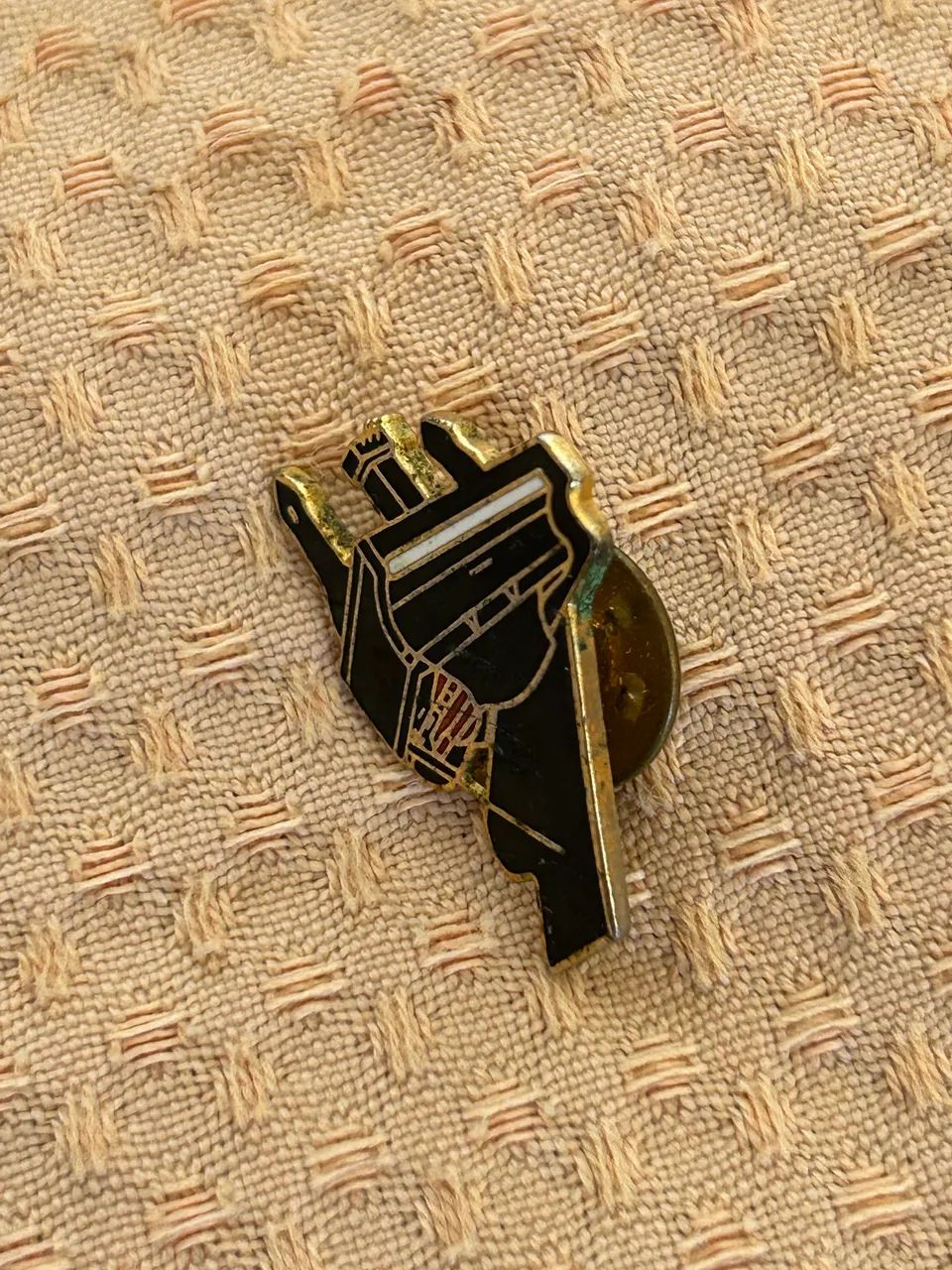 Black Grand Piano Lapel Pin Brioche - Foto 2