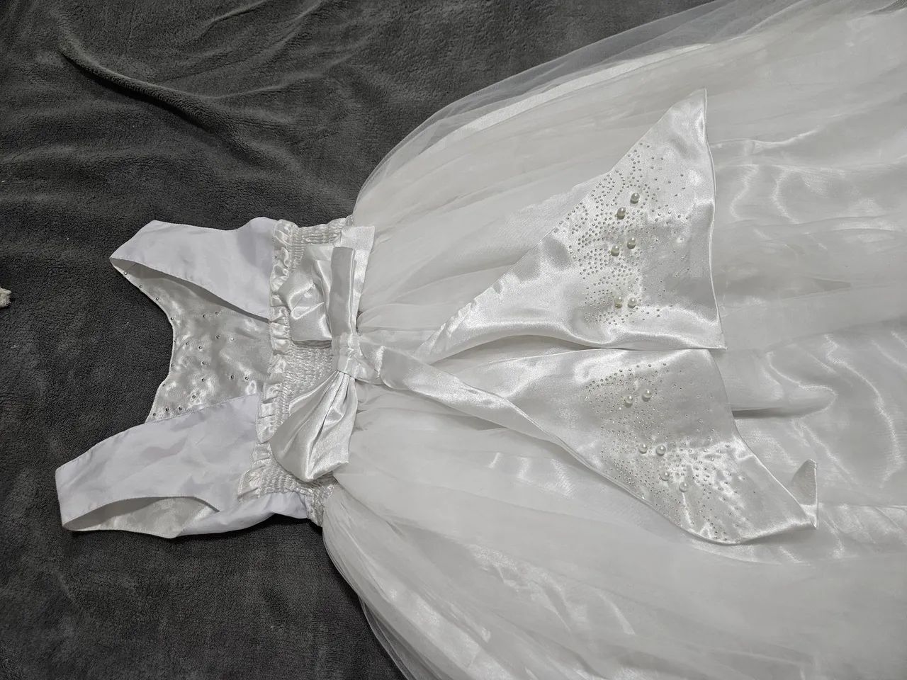 Vestido de dama de honra e sapato  - Foto 2