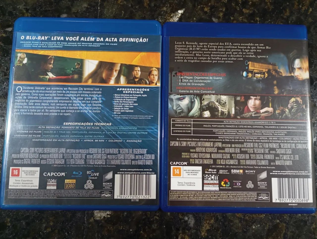 Blu-ray Resident Evil Degeneração+ blu-ray Resident Evil Condenação  - Foto 3