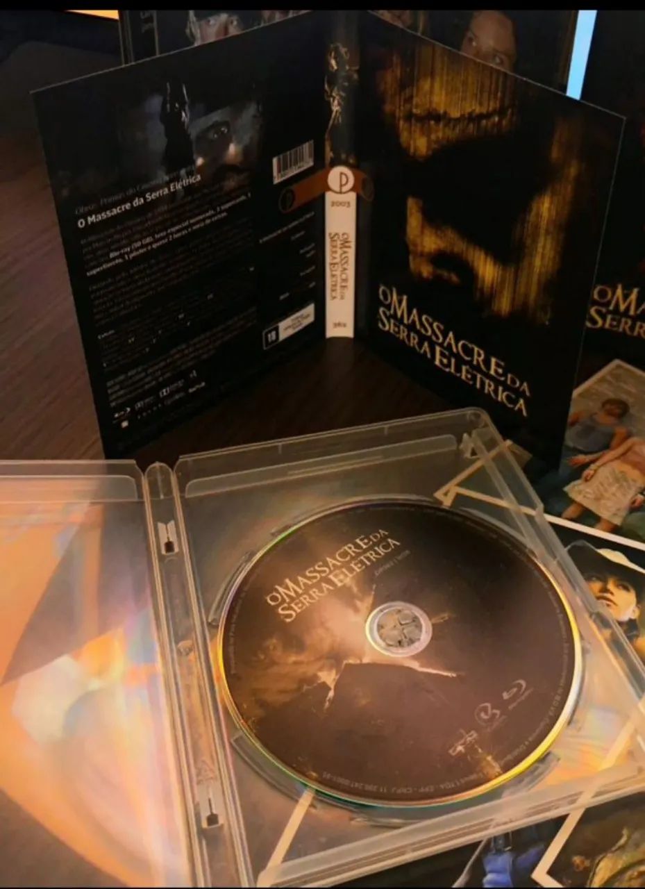 Blu-ray o massacre da serra elétrica(obras primas) - Foto 4