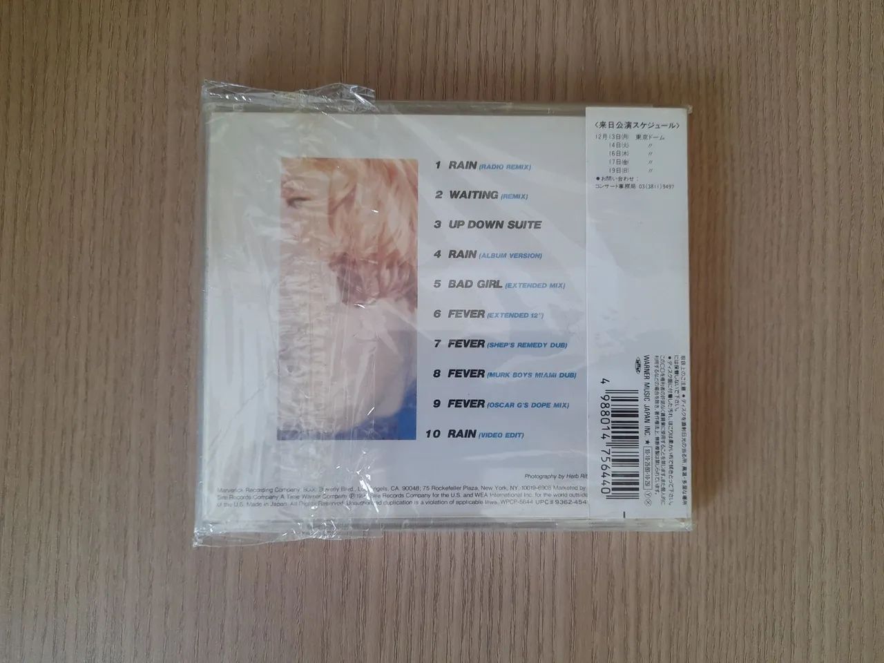 Madonna CD Single Japan Edition Rain com OBI.  - Foto 2